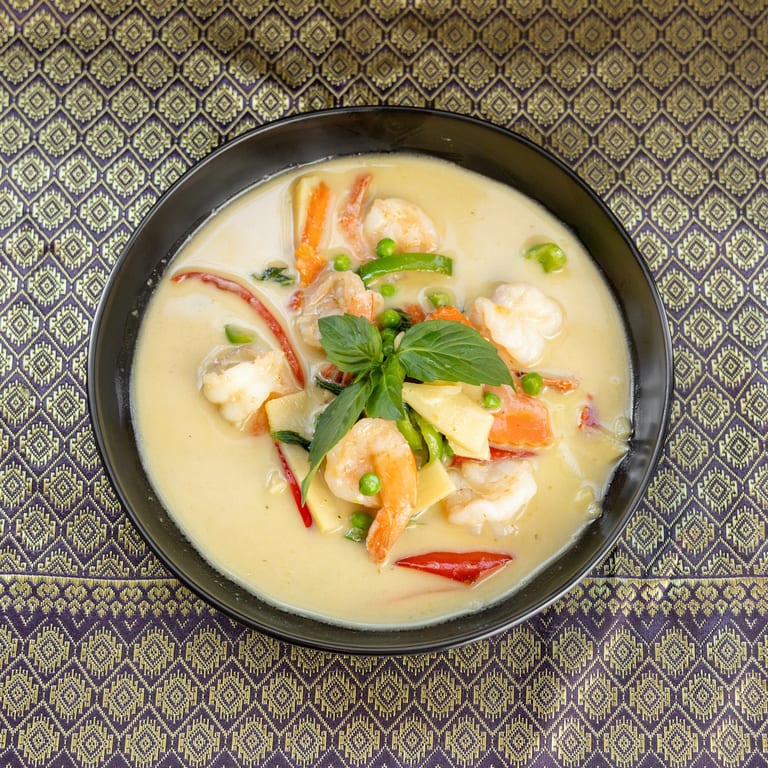 Delicious Green Curry Awaits