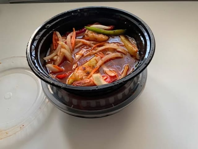 SL23 Spicy Shrimp Salad.
