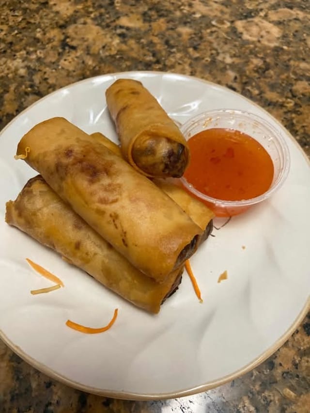 A2 Veggies Spring Rolls.